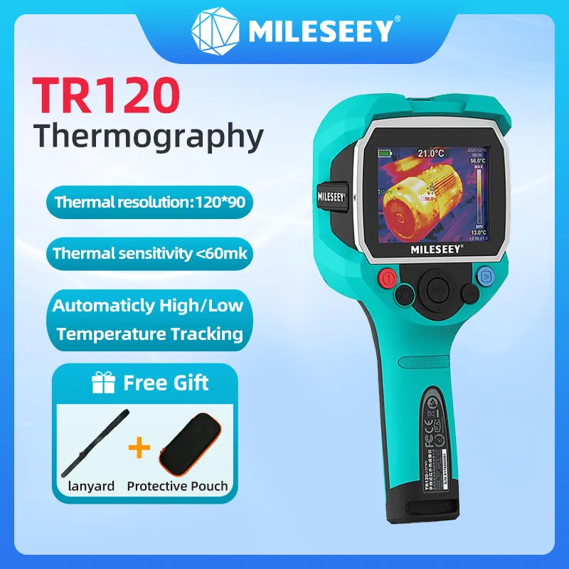 Nf 521 Thermal Imaging Camera - Mileseey TR120/TR256A 적외선(IR) 열화상 카메라 배관