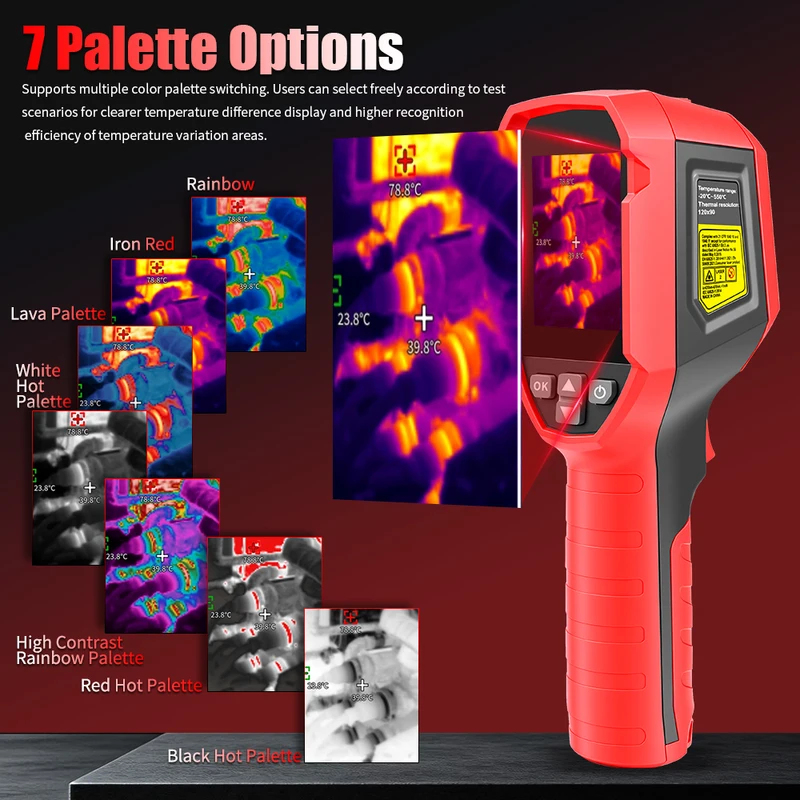 UNI-T UTi120S PLUS 열화상 카메라 초고해 - Nf 521 Thermal Imaging Camera 리뷰 및 가격