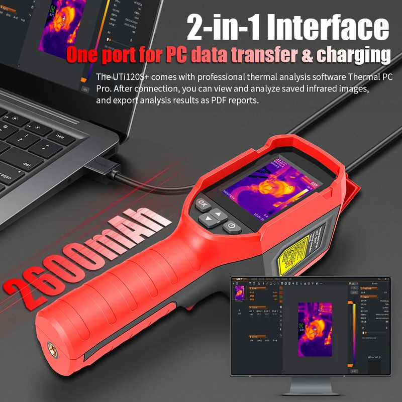 UNI-T UTi120S PLUS 열화상 카메라 초고해 - Nf 521 Thermal Imaging Camera 리뷰 및 가격