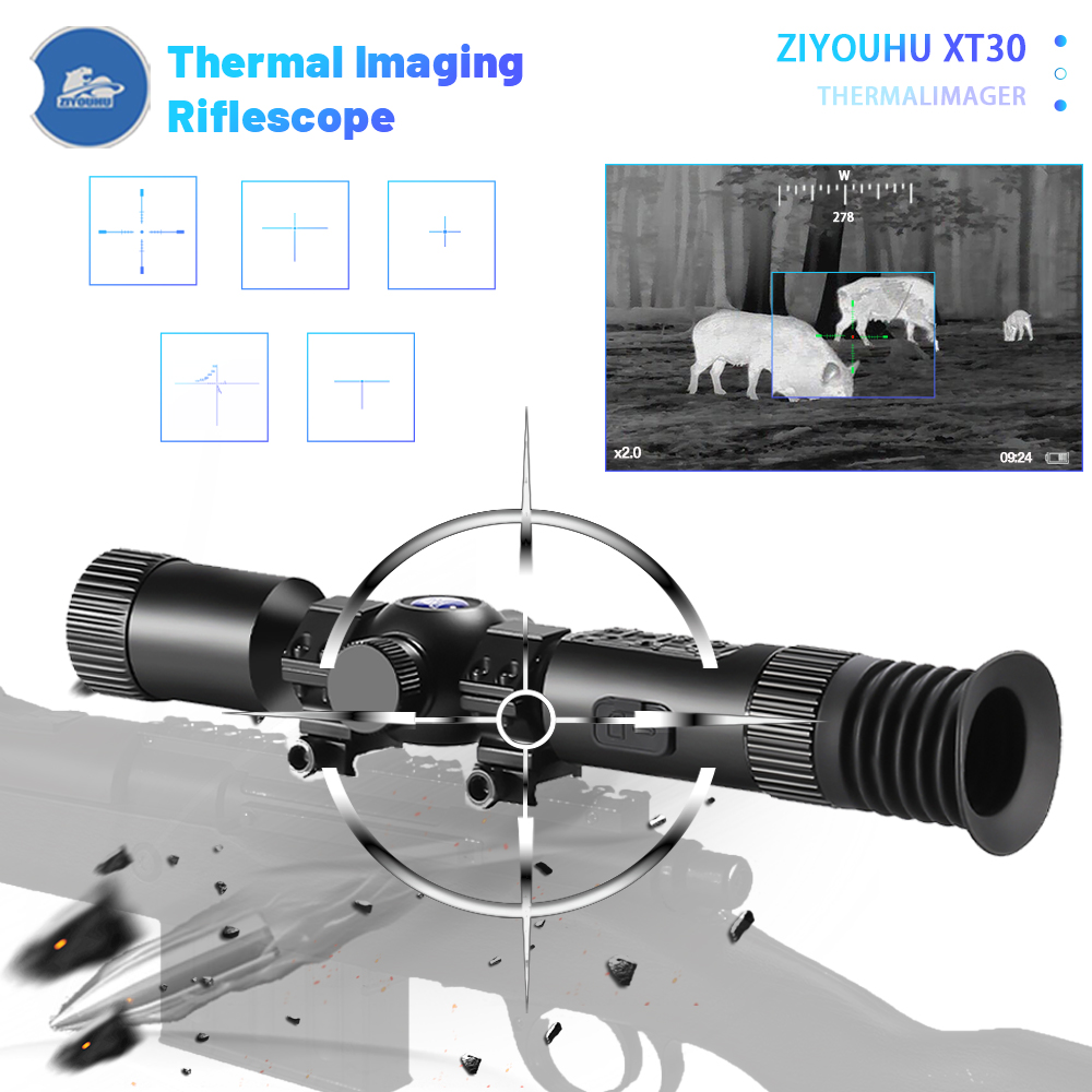 XT30 BDC 열 스코프 조준기, 384x288 사격 - Hunting Thermal Imaging Scope 리뷰 및 가격
